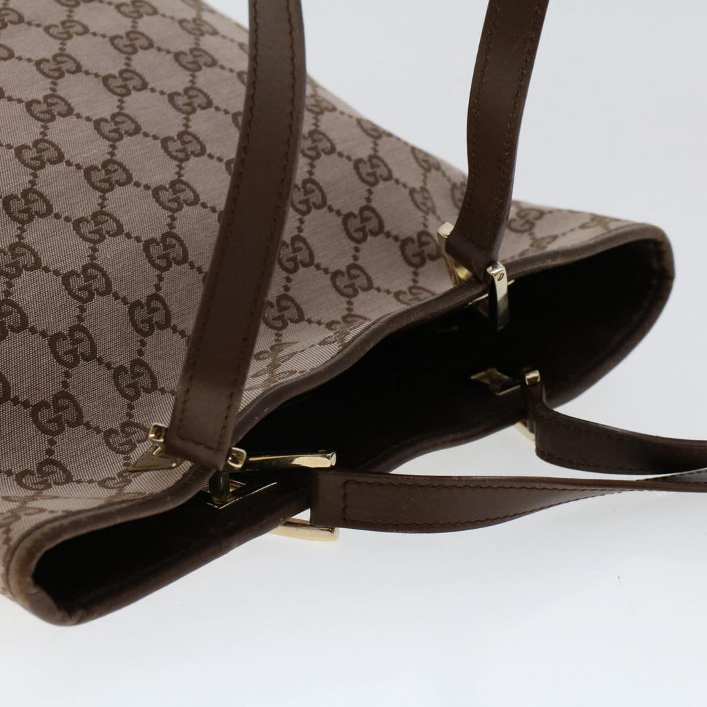 GUCCI GG Canvas Tote Bag Pink Brown th3908