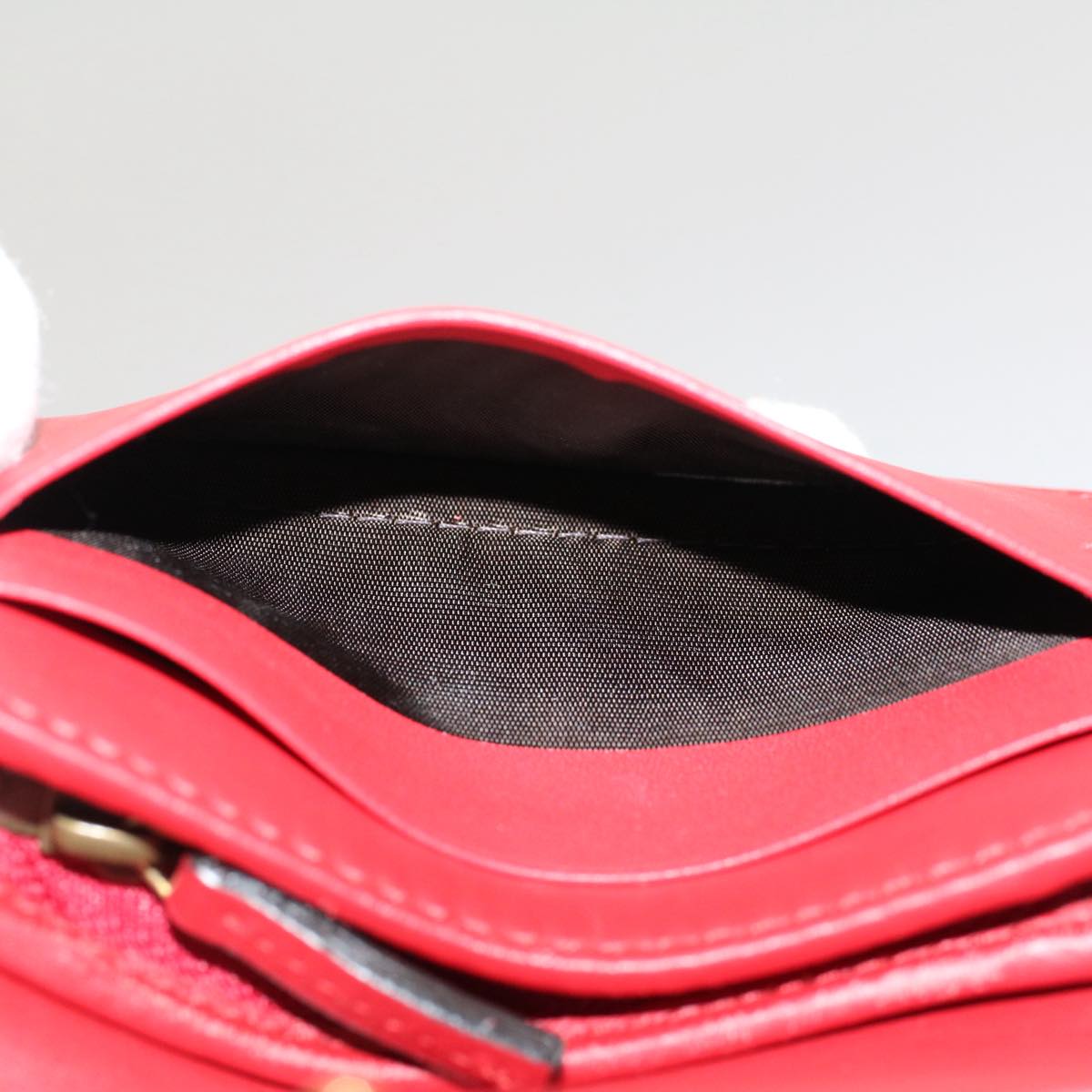 GUCCI GG Canvas Cherry Wallet PVC Leather Beige 476050 th3983
