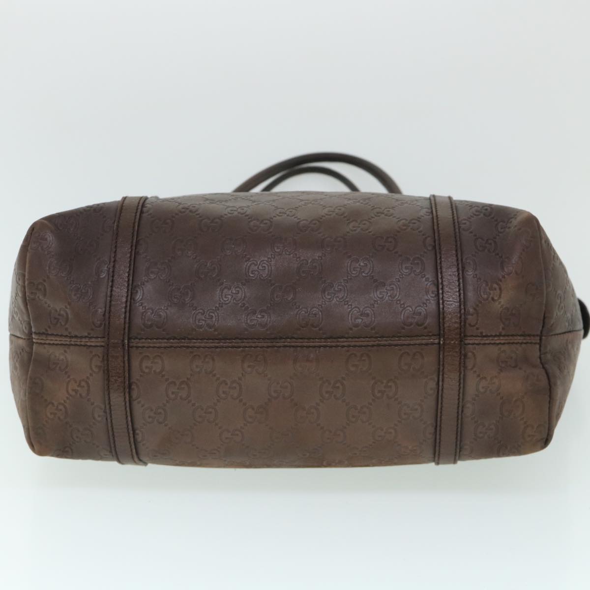 GUCCI GG Canvas Guccissima Shoulder Bag Brown 197953 th4020