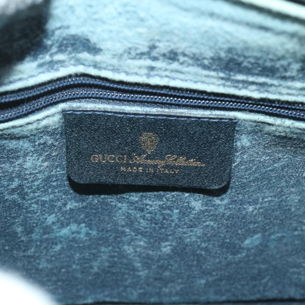 GUCCI GG Supreme Sherry Line Boston Bag Red Navy Gray 69 012 3841 th4205