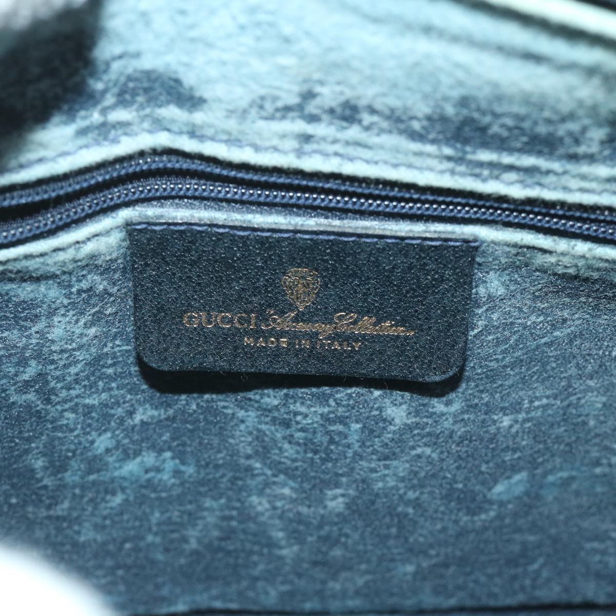 GUCCI GG Supreme Sherry Line Boston Bag Red Navy Gray 69 012 3841 th4205
