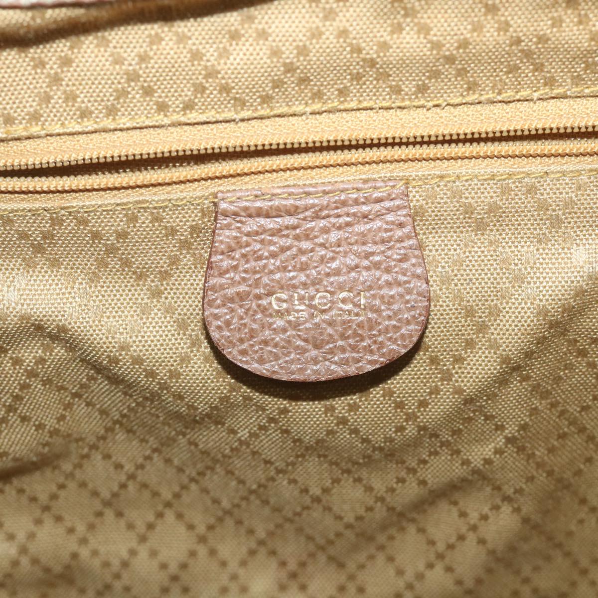 GUCCI Bamboo Backpack Suede Brown 003 1817 0016 th4222