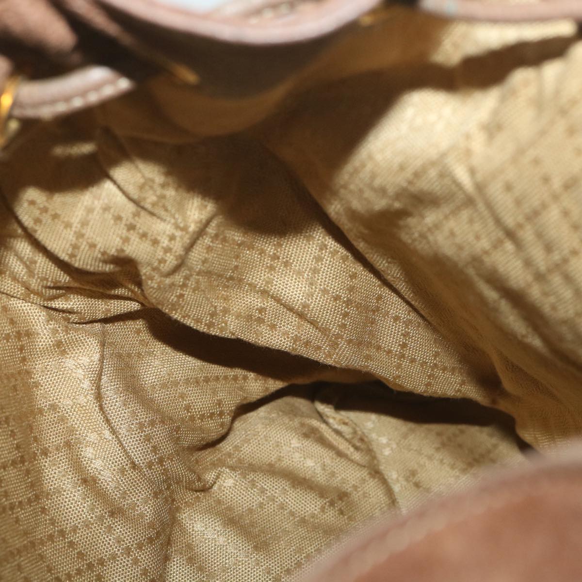 GUCCI Bamboo Backpack Suede Brown 003 1817 0016 th4222