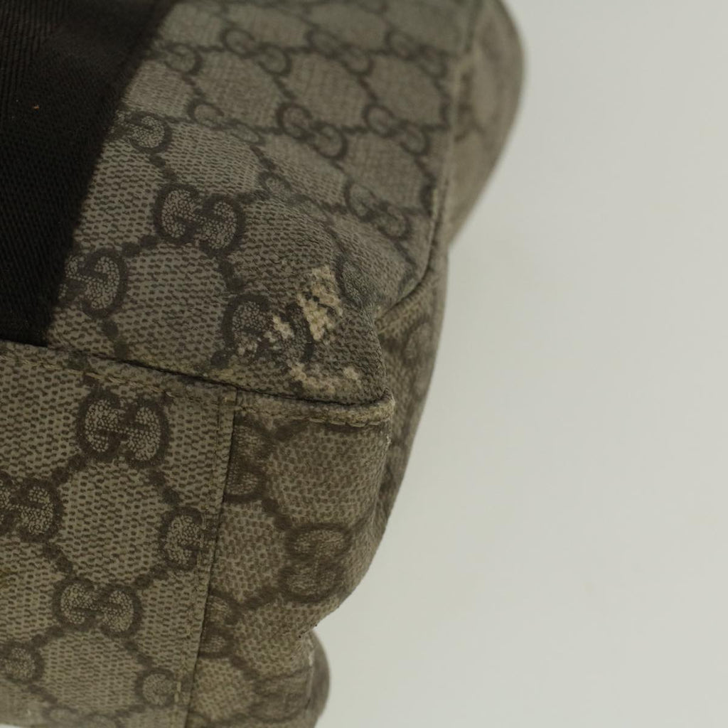 GUCCI GG Canvas Hand Bag Coated Canvas Beige 141976 th4296