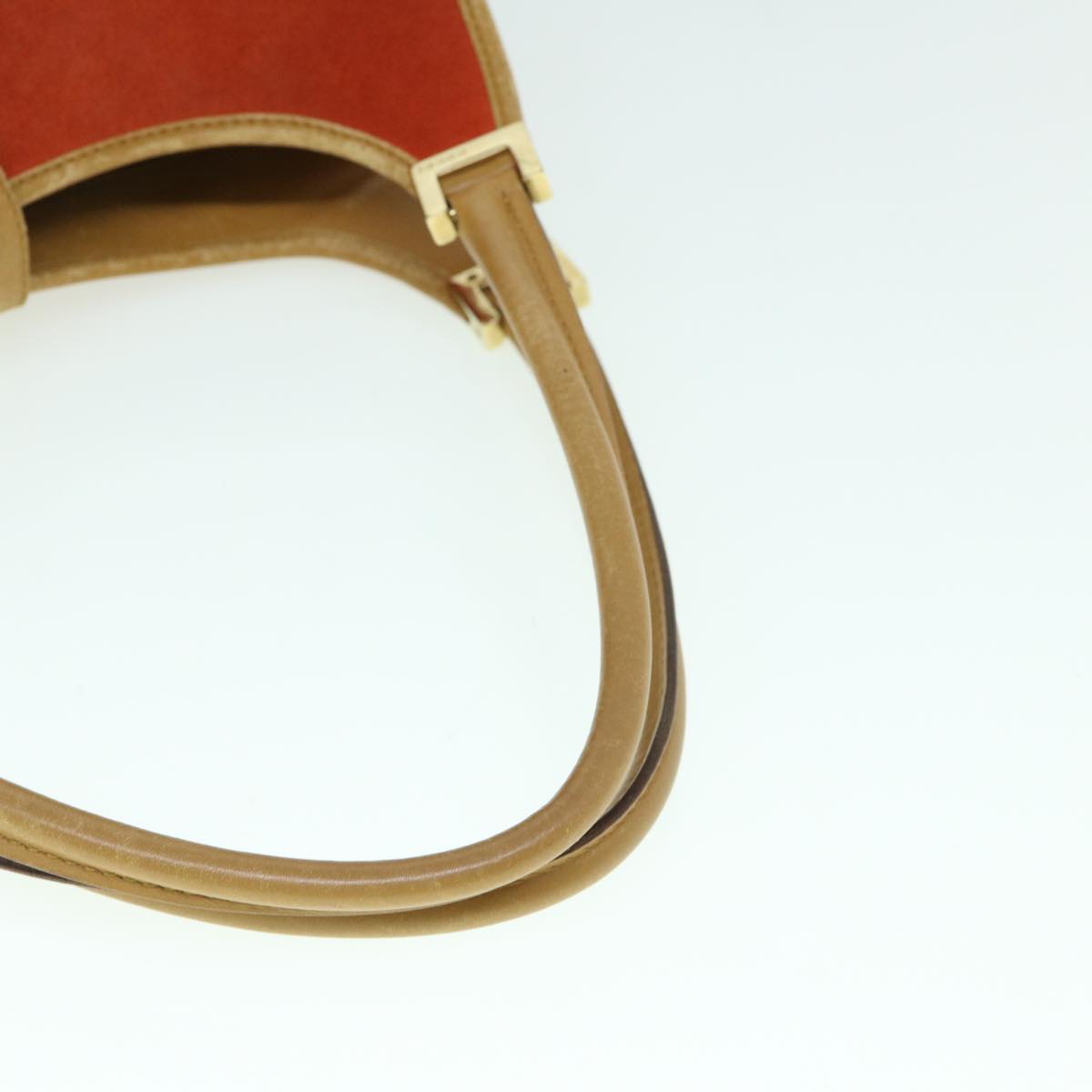 GUCCI Jackie Shoulder Bag Suede Orange 002 1068 001013 th4319