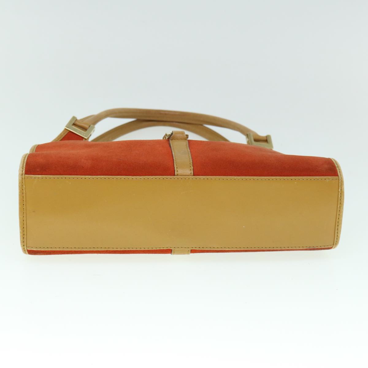 GUCCI Jackie Shoulder Bag Suede Orange 002 1068 001013 th4319