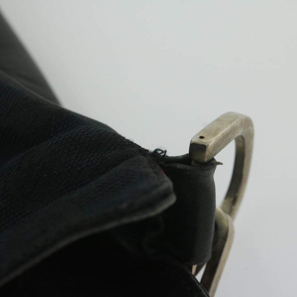GUCCI Bamboo Hand Bag Leather Black 001 4058 2404 th4342
