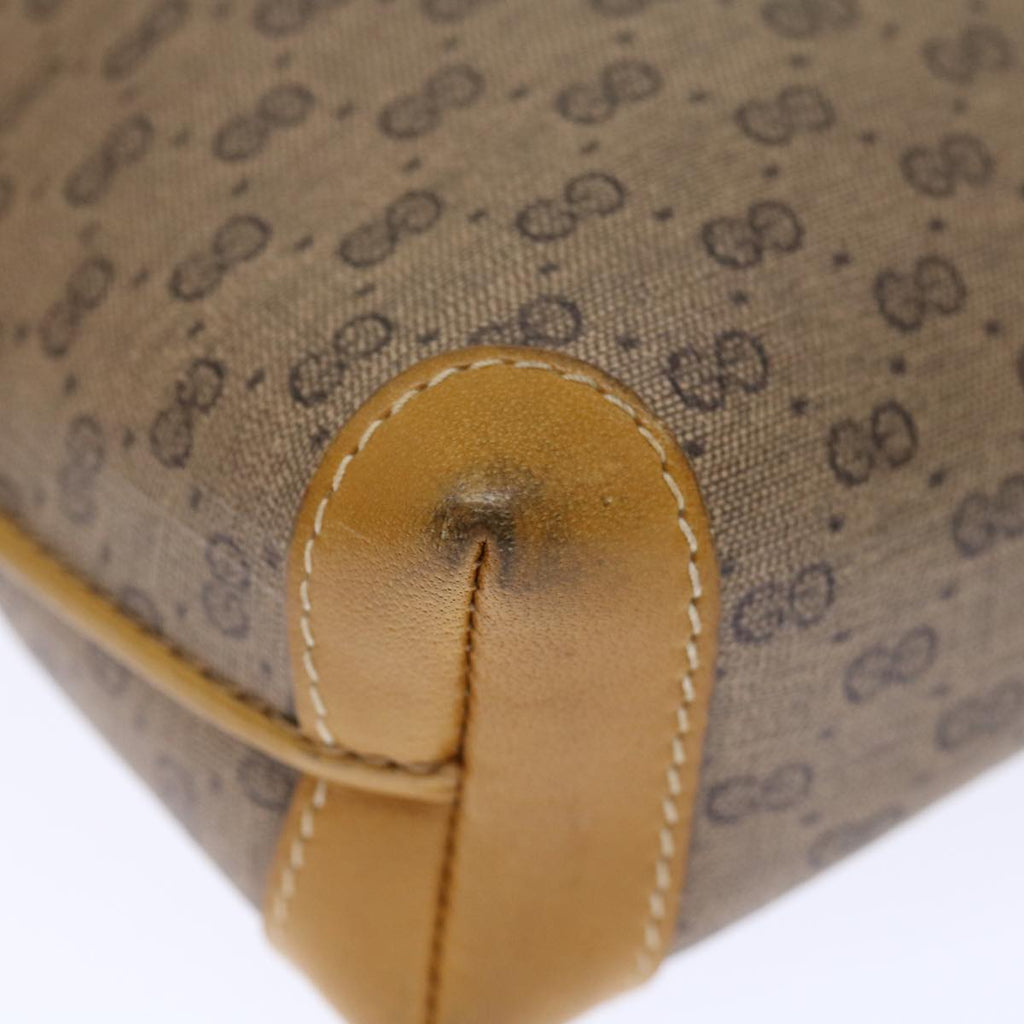 GUCCI Micro GG Supreme Shoulder Bag PVC Beige 007 104 4916 th4789