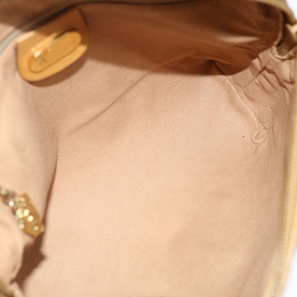 GUCCI Micro GG Supreme Shoulder Bag PVC Beige 007 104 4916 th4789