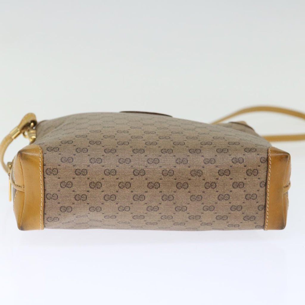 GUCCI Micro GG Supreme Shoulder Bag PVC Beige 007 104 4916 th4789