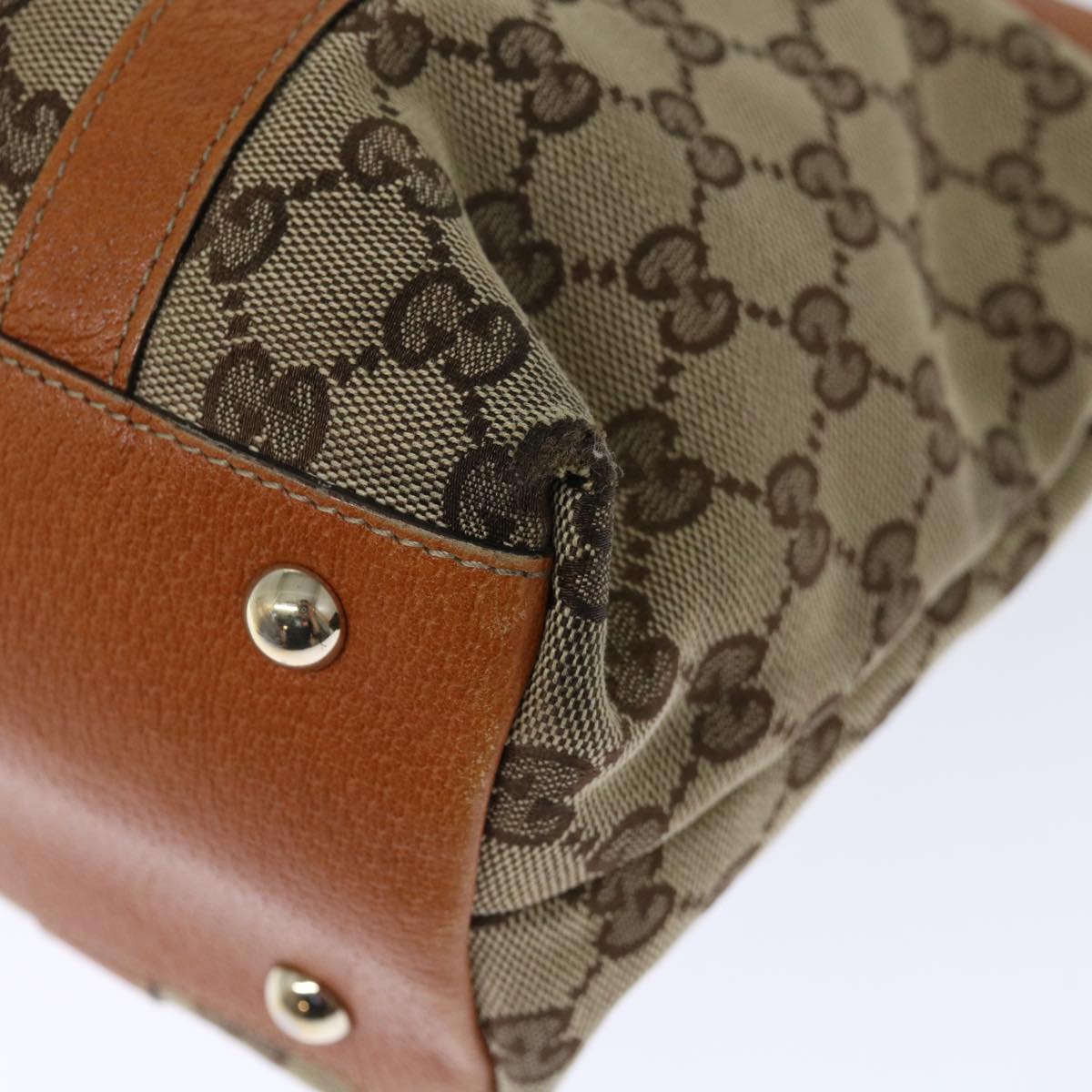 GUCCI GG Canvas Abbey Tote Bag Beige 141470 th4806