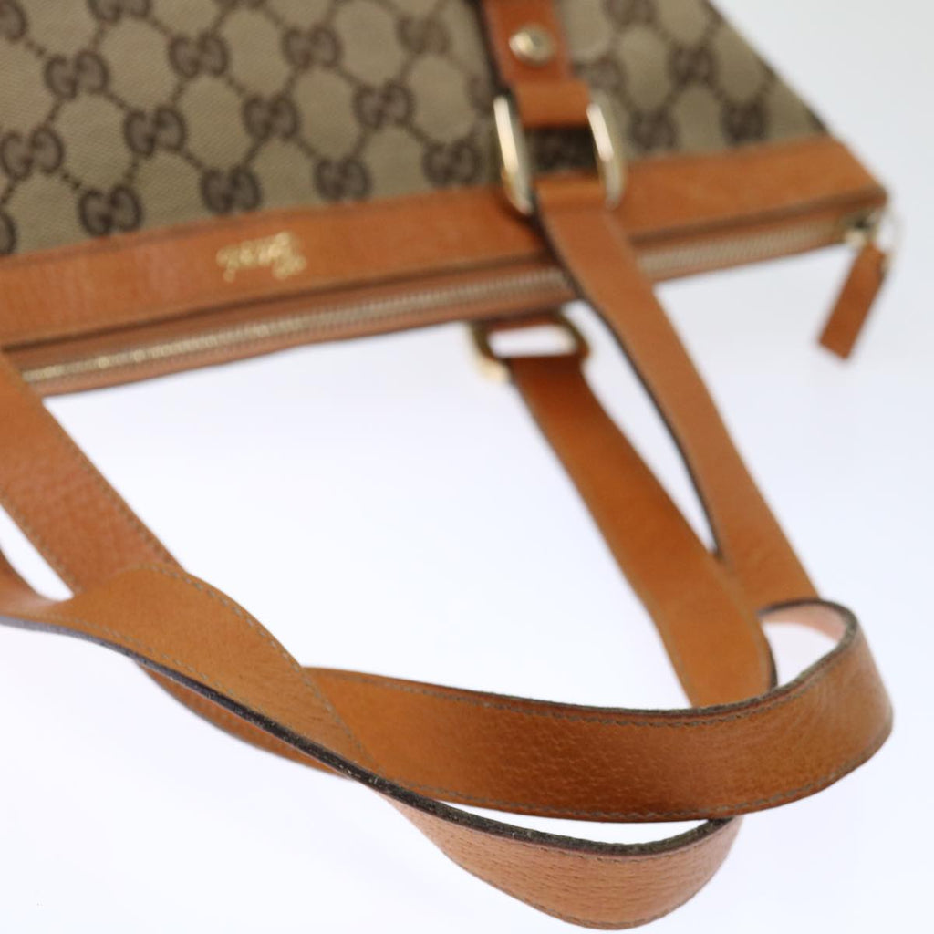 GUCCI GG Canvas Abbey Tote Bag Beige 141470 th4806