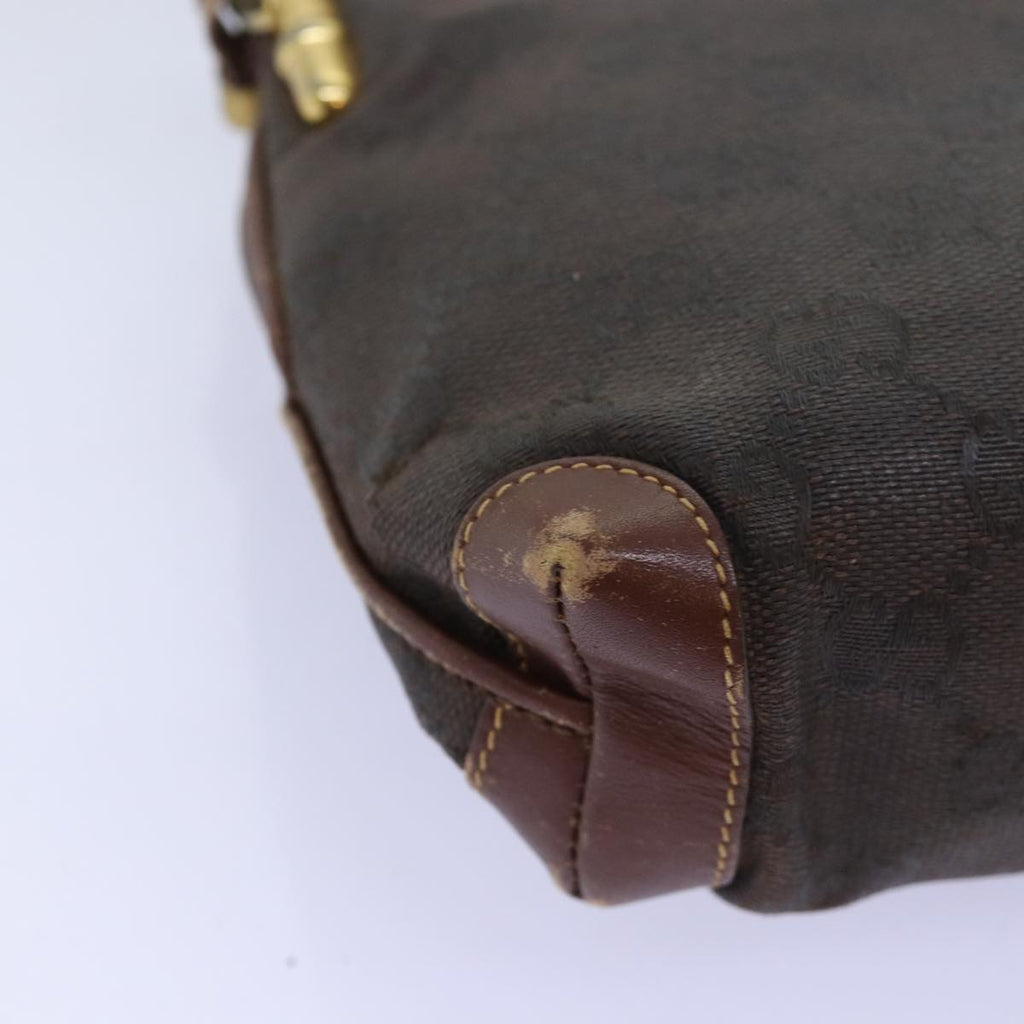 GUCCI GG Canvas Shoulder Bag Brown 007 104 4916 th4893