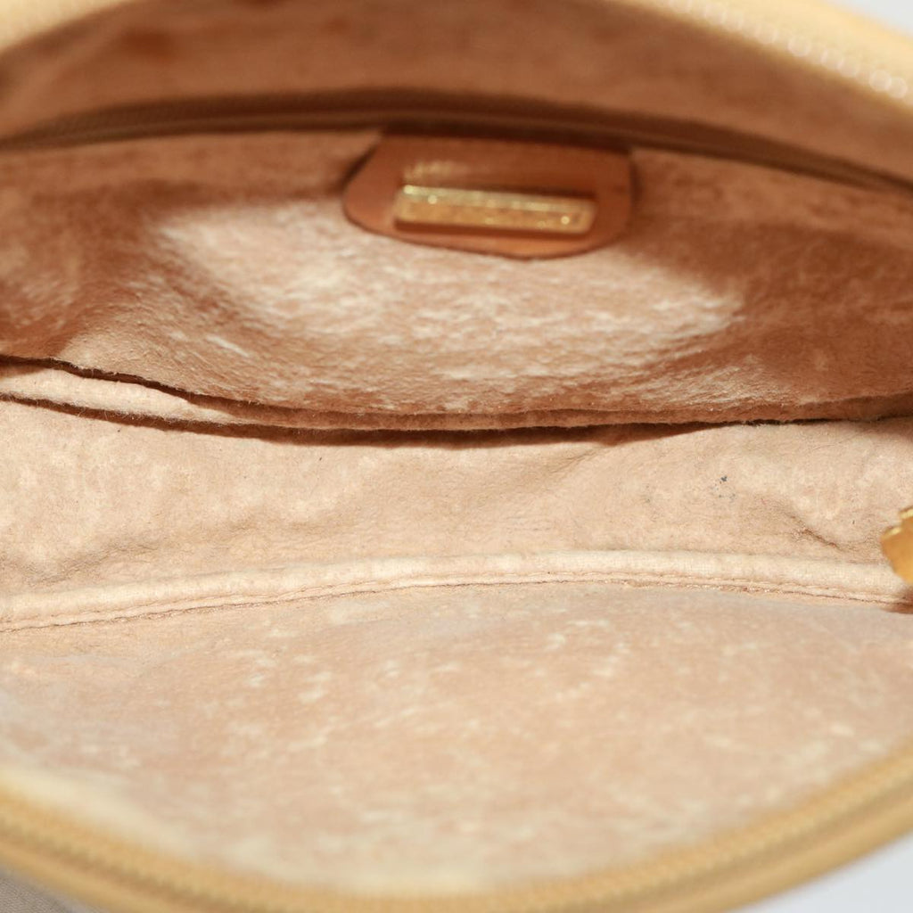 GUCCI Micro GG Supreme Shoulder Bag PVC Leather Beige 007 983 1113 th5073