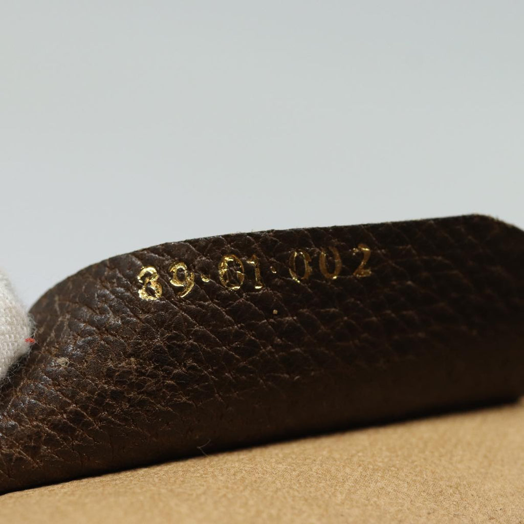 GUCCI GG Supreme Web Sherry Line Clutch Bag PVC Beige 89 01 002 th5138