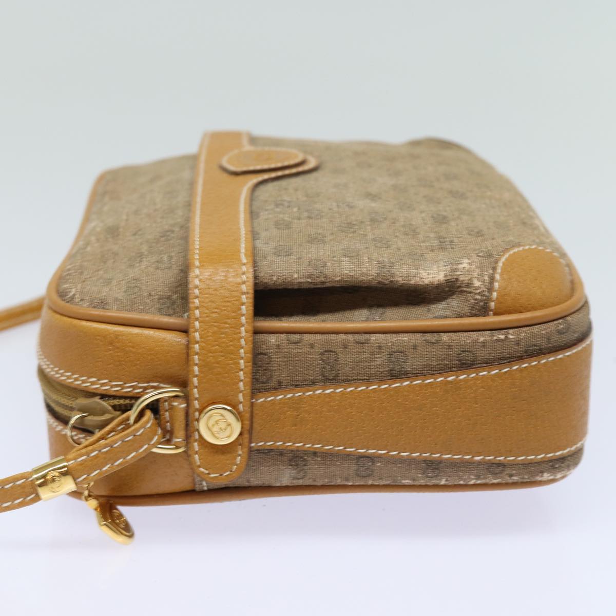 GUCCI GG Canvas Shoulder Bag Beige 007 904 0423 th5148