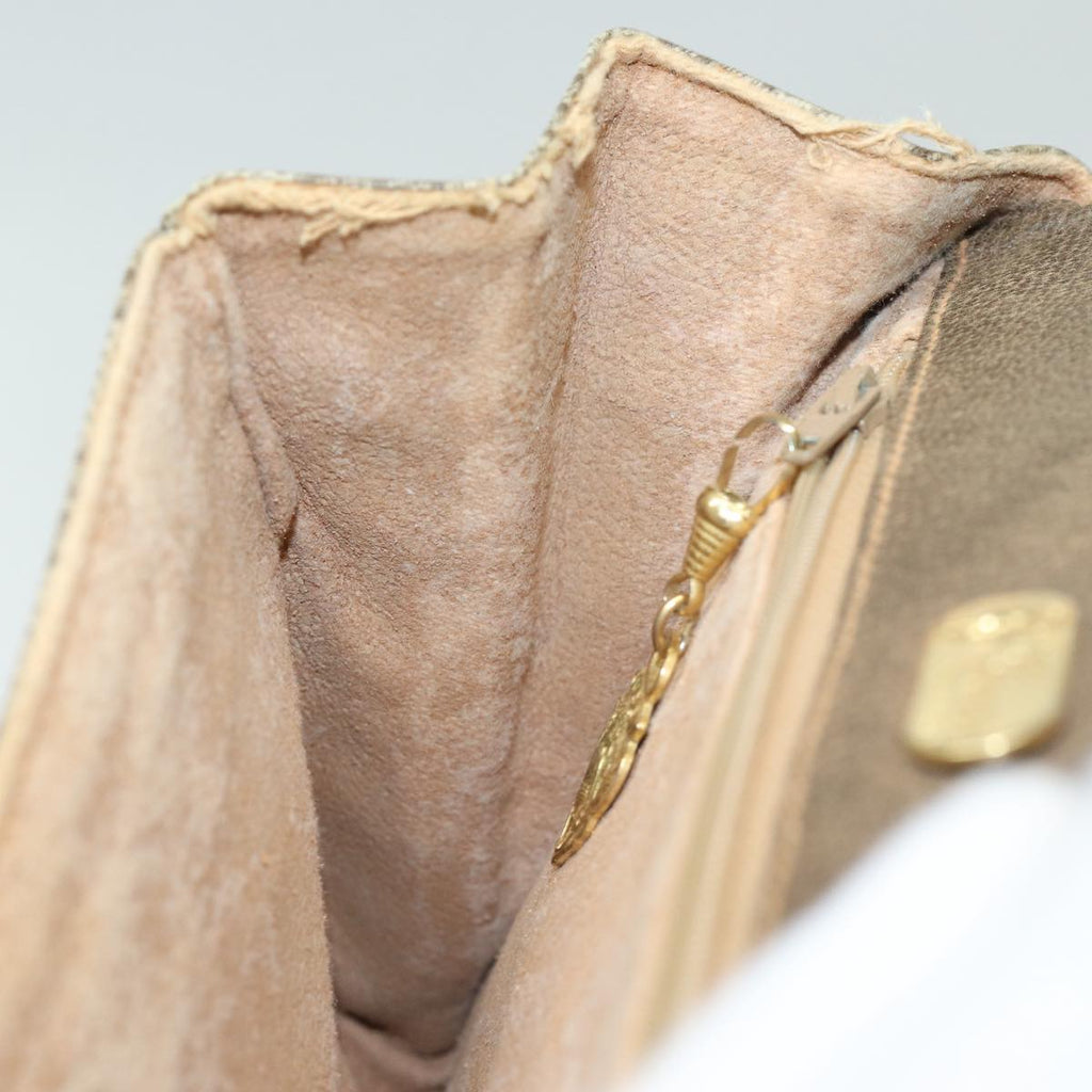 GUCCI GG Supreme Shoulder Bag PVC Beige th5163