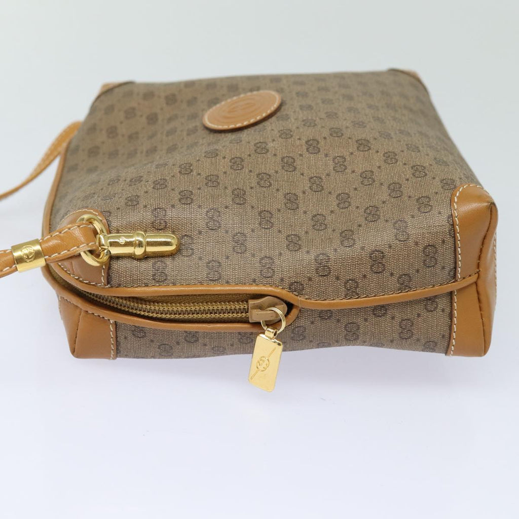 GUCCI Micro GG Supreme Shoulder Bag PVC Leather Beige 007 104 4916 th5164
