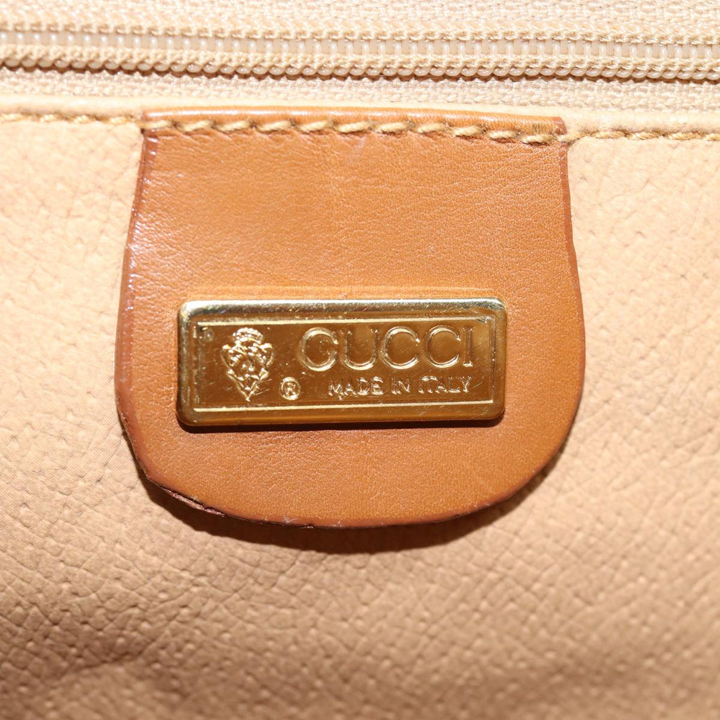 GUCCI GG Canvas Shoulder Bag Brown 004 101 0222 th5165