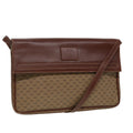 GUCCI Micro GG Supreme Shoulder Bag PVC Brown Beige 004 112 0158 th5194
