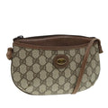 GUCCI GG Supreme Shoulder Bag PVC Beige Gold 904 02 020 th5229