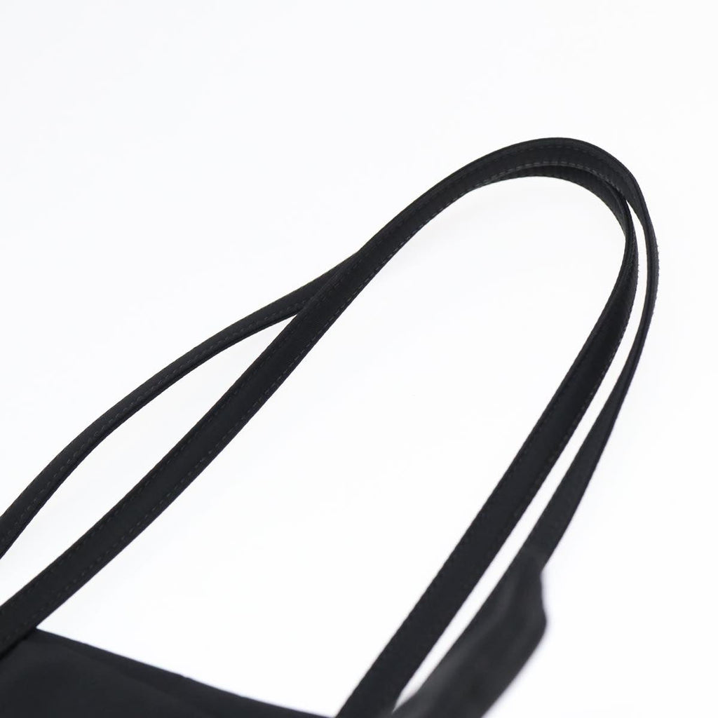 FENDI Tote Bag Nylon Black Silver th5238