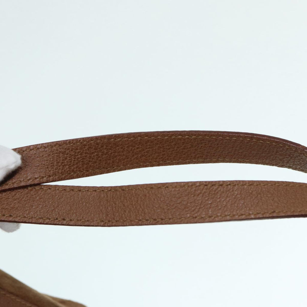 GUCCI Bamboo Backpack Suede Brown Gold 003 2852 0030 0 th5280