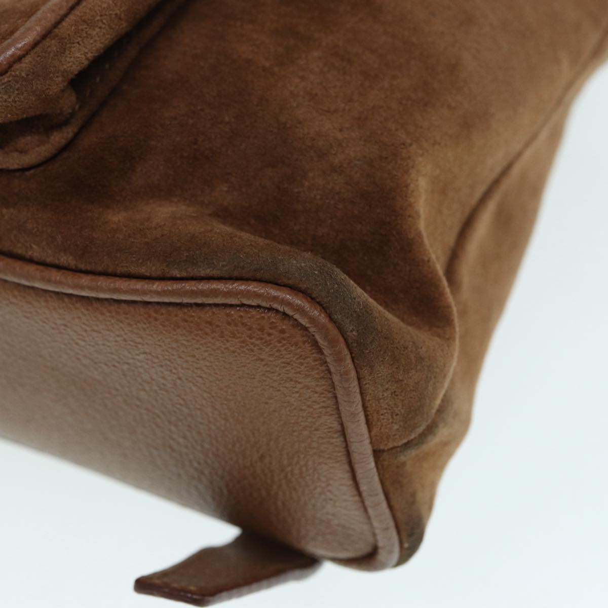 GUCCI Bamboo Backpack Suede Brown Gold 003 2852 0030 0 th5280