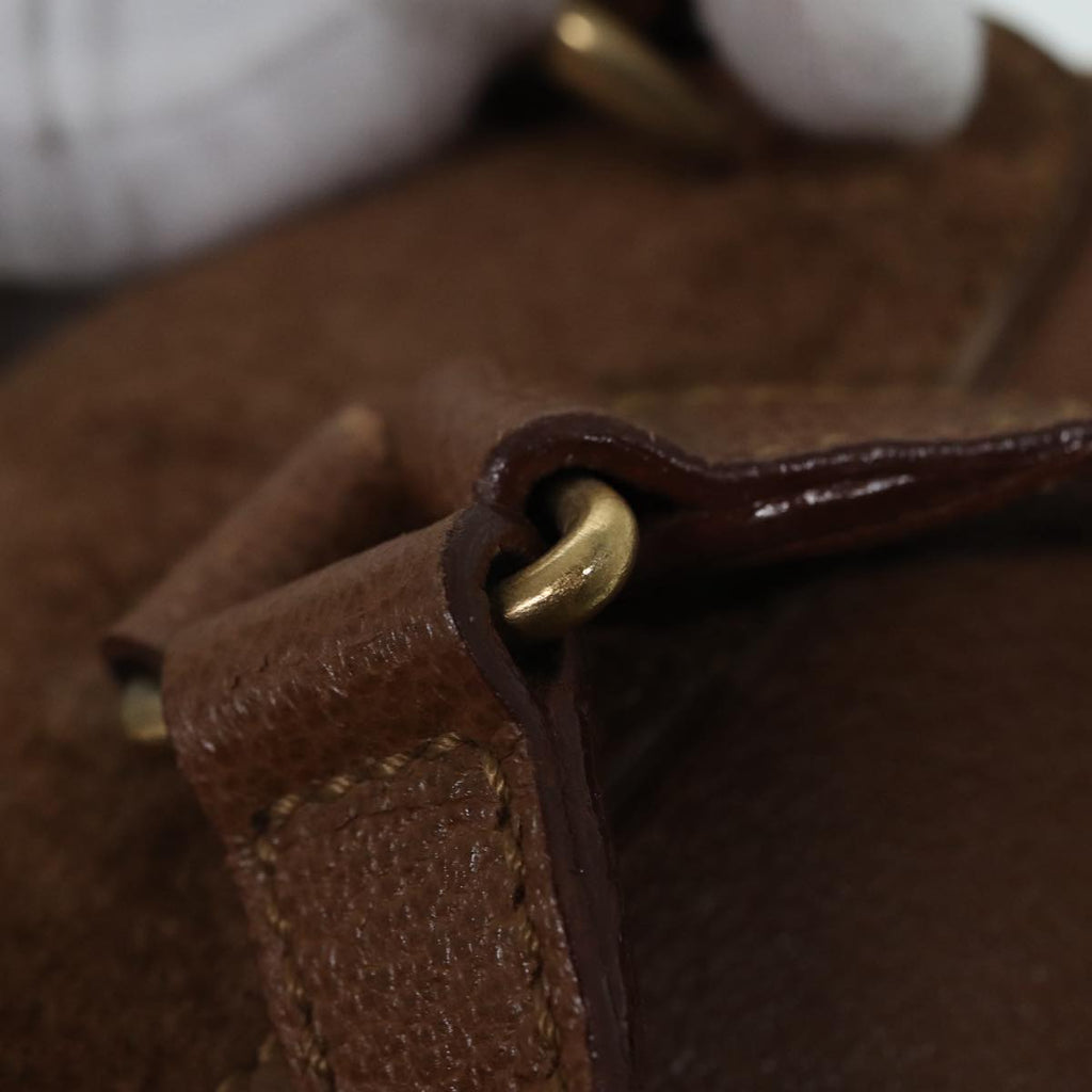 GUCCI Bamboo Backpack Suede Brown Gold 003 2852 0030 0 th5280