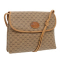 GUCCI Micro GG Supreme Shoulder Bag PVC Beige Gold 49 007 5548 th5401