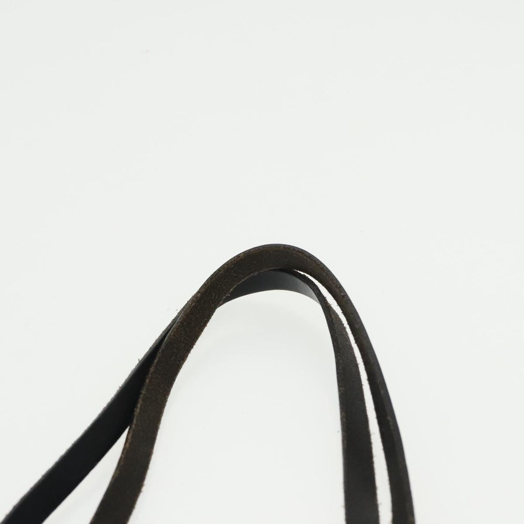 FENDI Zucca Canvas Tote Bag Silver Black th5496