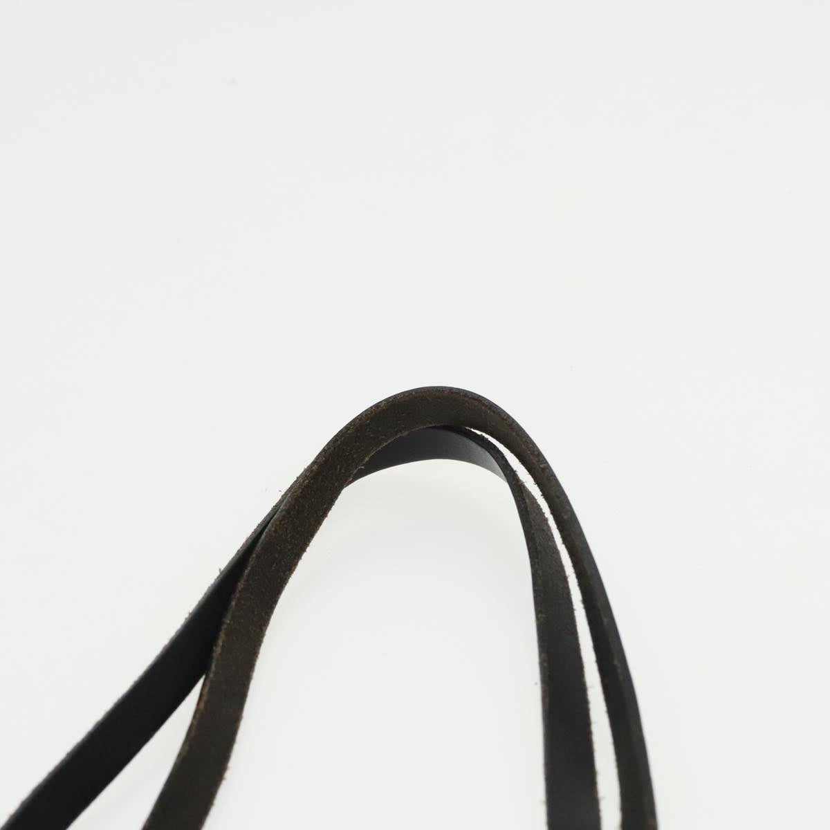 FENDI Zucca Canvas Tote Bag Silver Black th5496