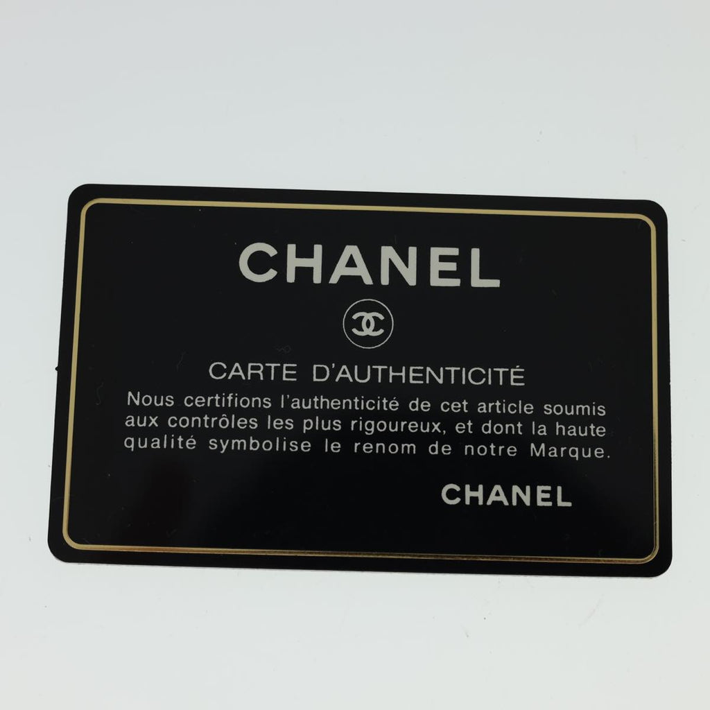 CHANEL Lamb Skin Matelasse Double Chain Shoulder Bag Gray CC am1097gA