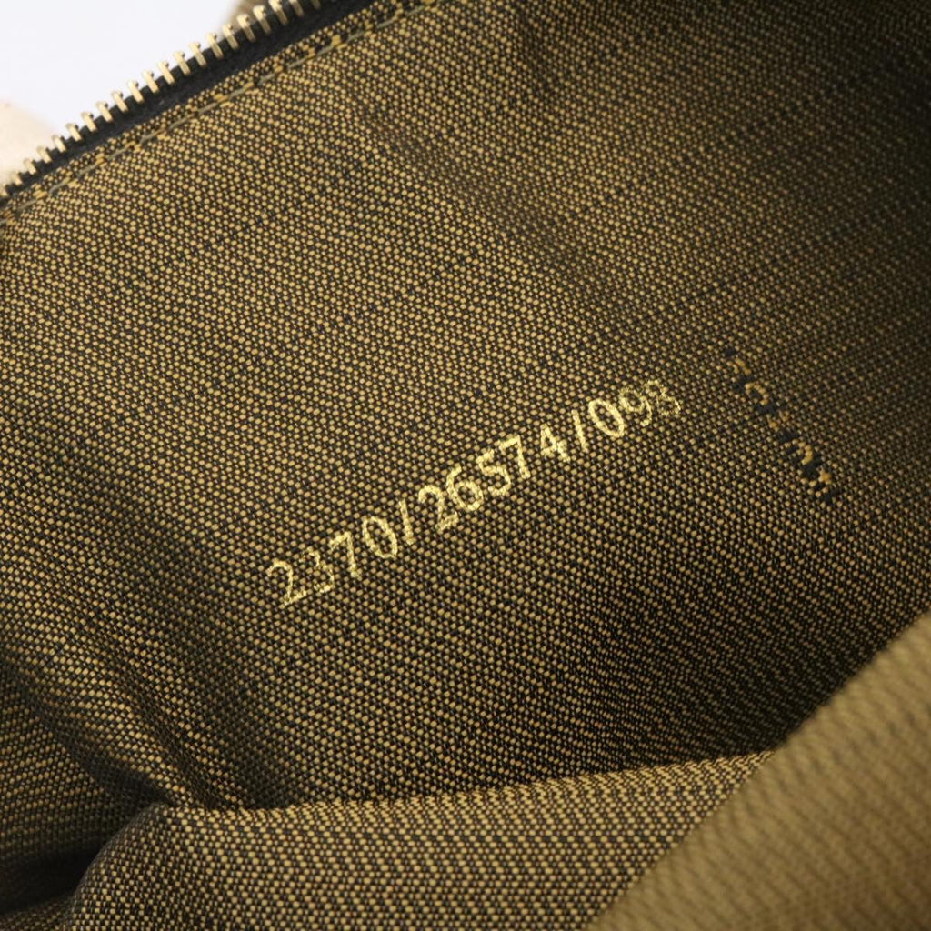 FENDI Zucca Canvas Tote Bag Brown Black am344b