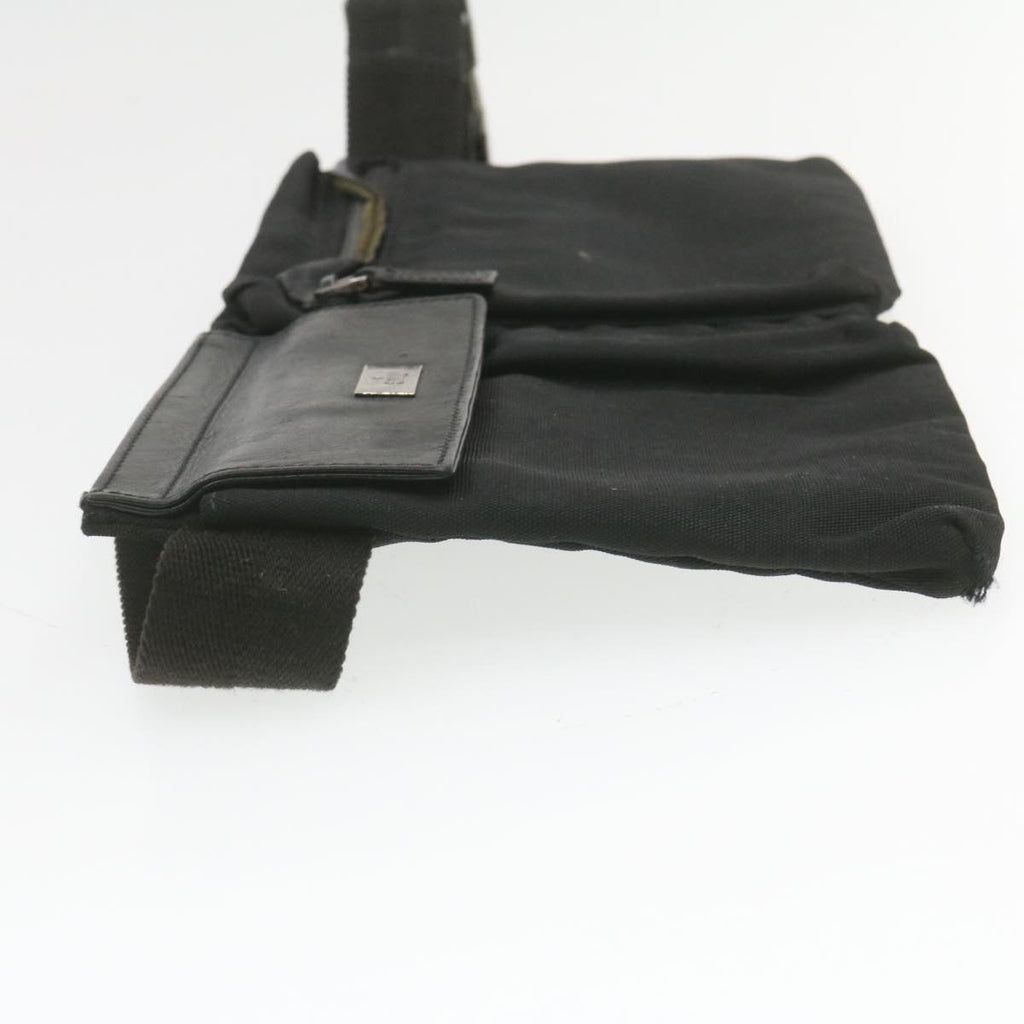 GUCCI Waist Bag Pouch Nylon Black rd1401