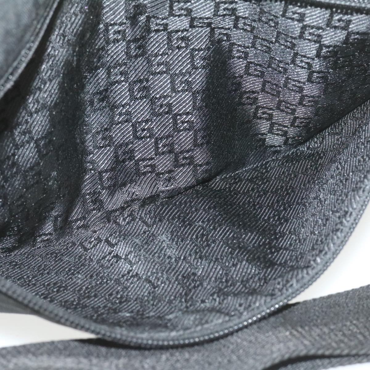 GUCCI Waist Bag Pouch Nylon Black rd1401