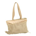 FENDI Zucca Canvas Net Tote Bag Beige rd1125