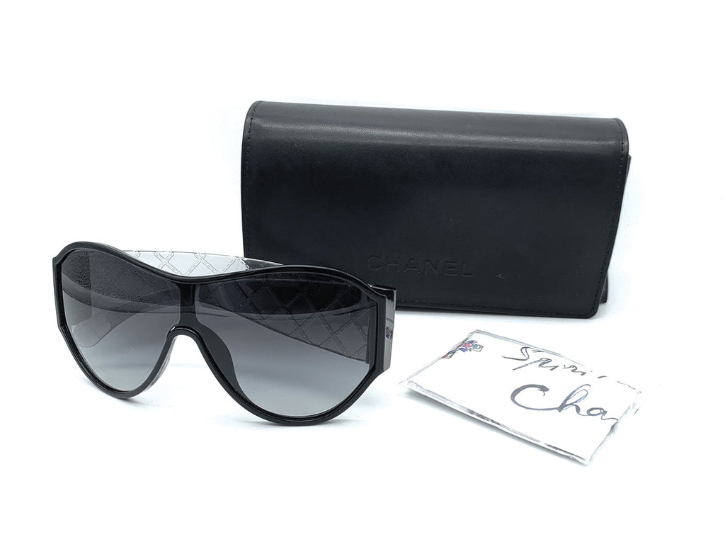CHANEL 5426 c.501/S6 Acetate Quilted CC Sunglasses