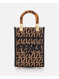 Fendi Women Fendi Sunshine Rafia Mini Bag