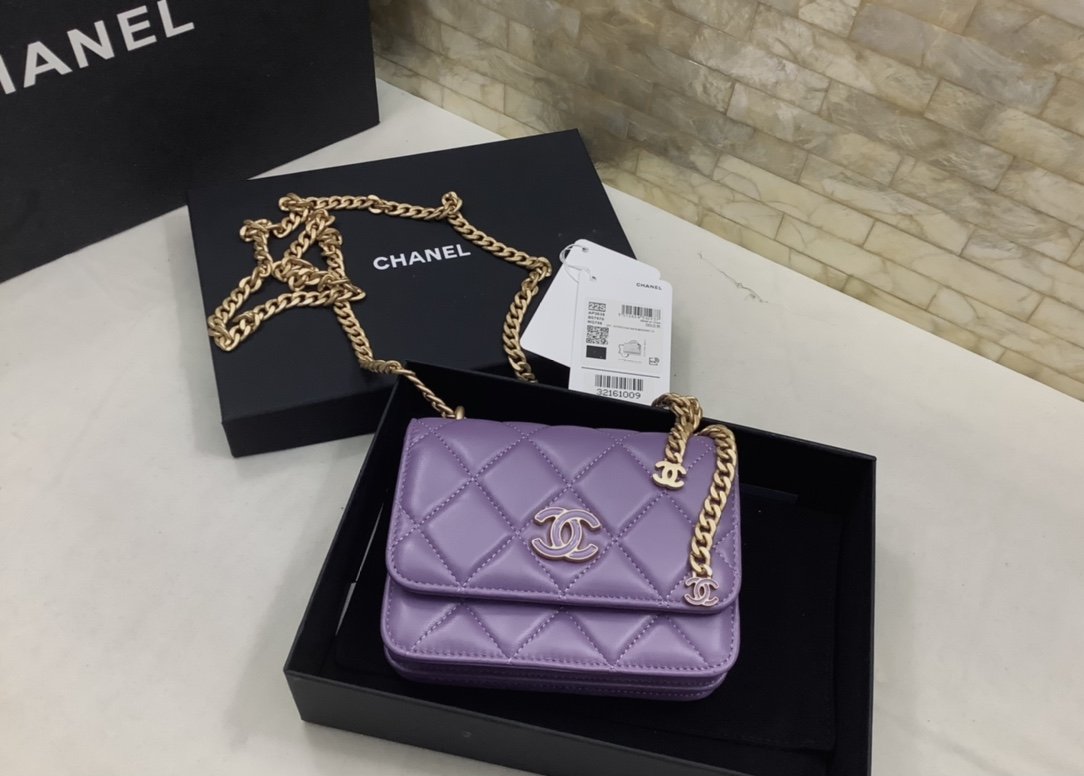 CHLSpring And Summer 22C Violet For Women, Women’s Bags 6.1in/15.5cm