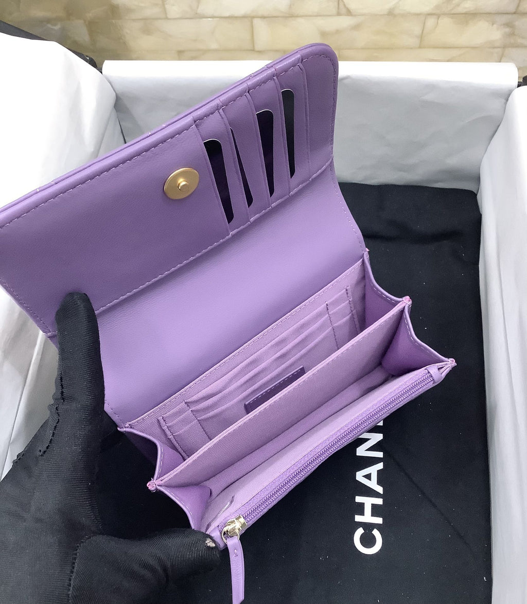 CHLSpring And Summer 22C Violet For Women, Women’s Bags 6.1in/15.5cm