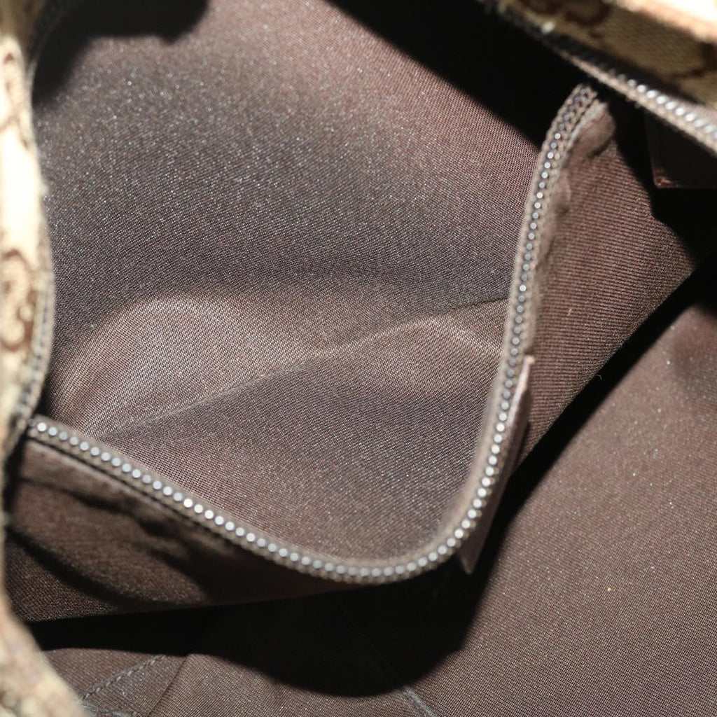 GUCCI GG Canvas Web Sherry Line Shoulder Bag Beige Green Red 189749 ti1038