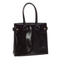 GUCCI Shoulder Bag Leather Purple ti1095