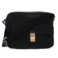 GUCCI Shoulder Bag Canvas Black 146298 ti1133