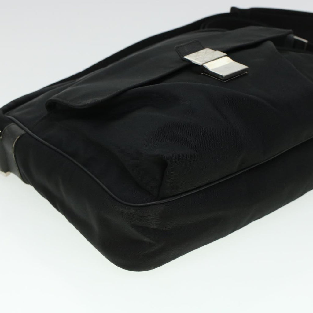 GUCCI Shoulder Bag Canvas Black 146298 ti1133