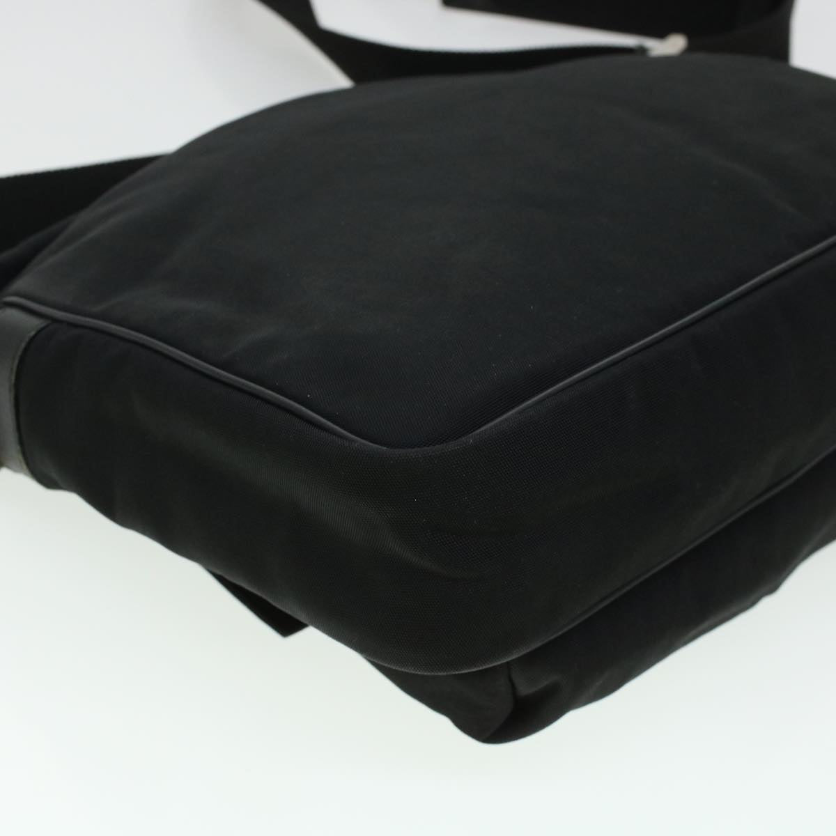 GUCCI Shoulder Bag Canvas Black 146298 ti1133