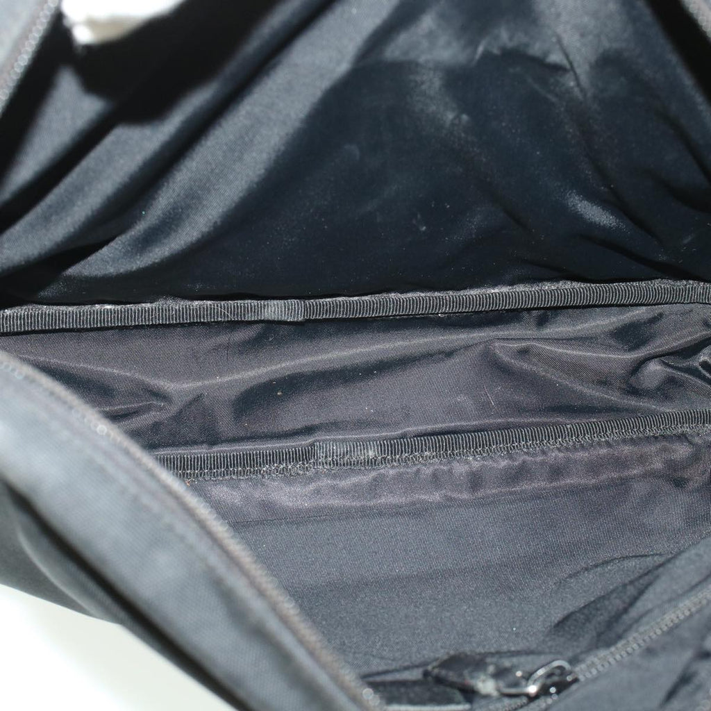 GUCCI Shoulder Bag Canvas Black 146298 ti1133