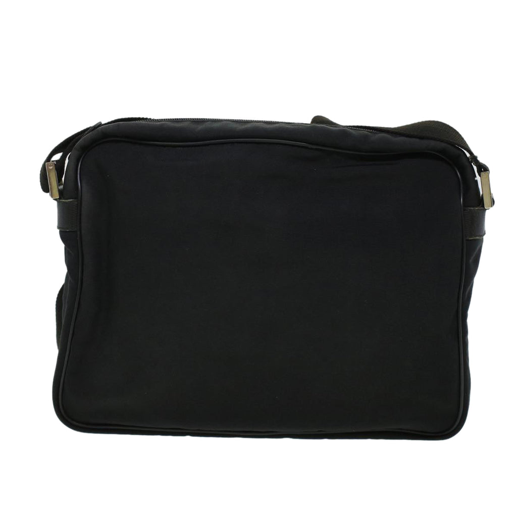 GUCCI Shoulder Bag Canvas Black 146298 ti1133