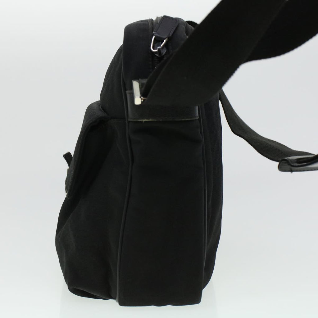 GUCCI Shoulder Bag Canvas Black 146298 ti1133