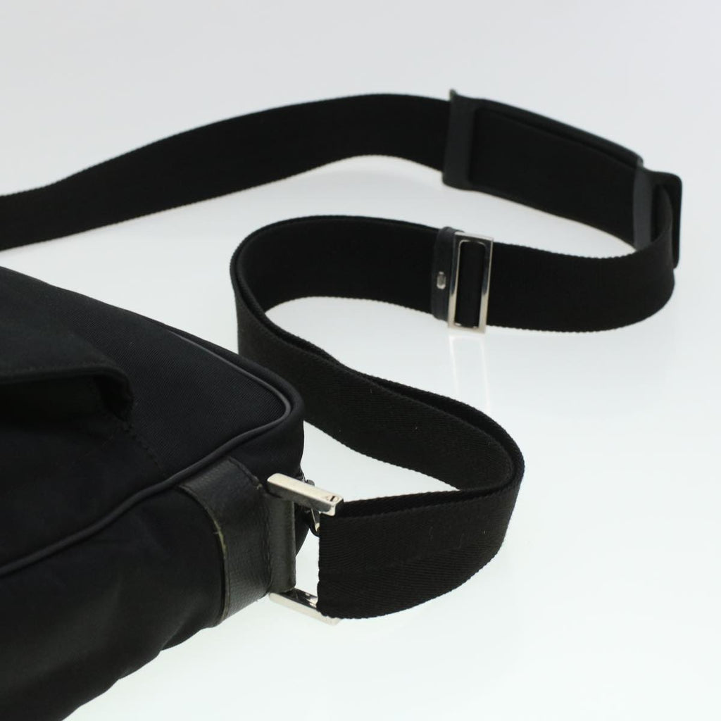 GUCCI Shoulder Bag Canvas Black 146298 ti1133